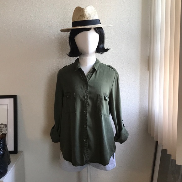 Free People Tops - Free People On the Road Button down